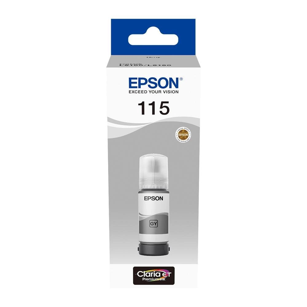 Kartuş Epson C13T07D54A Gri 115 KKTC