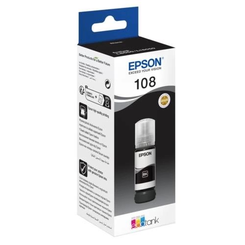 Kartuş Epson C13T09C14A 108 Siyah Kktc Kartuş Epson C13T09C14A 108 Siyah Kktc