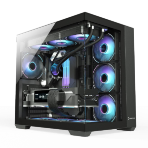 Kasa Gamepower Warcry Prism 4Xargb Fan 650W 80+ Bronze Atx Siyah Kktc