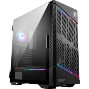 Kasa Msi Mpg Velox 100P Airflow Temperli Cam Argb Fan Si̇yah