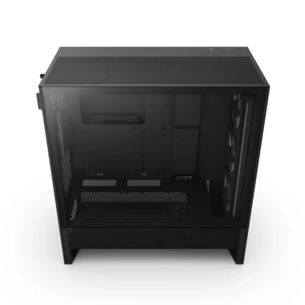 Kasa Nzxt H5 Flow(2024) Black Rgb Tempered Glass Usb 3.2 Atx Mid Tower - Görsel 2