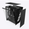 Kasa Nzxt H7 Flow(2024) Black Rgb Tempered Glass Usb 3.2 Atx Mid Tower - Görsel 6