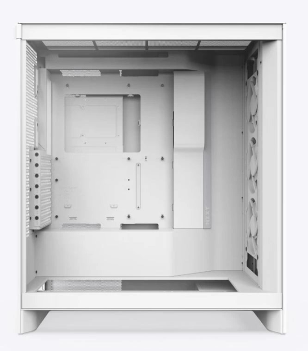 Kasa Nzxt H7 Flow(2024) White Rgb Tempered Glass Usb 3.2 Atx Mid Tower - Görsel 6