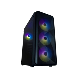Kasa Vento Vg10F 3X120Mm Mesh Mid Tower Temperli̇ Camli