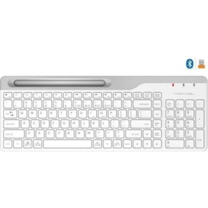 Klavye A4 Tech Fbk25 Beyaz Bluetooth+2.4G Nano Fn-Multimedya Tr Layout