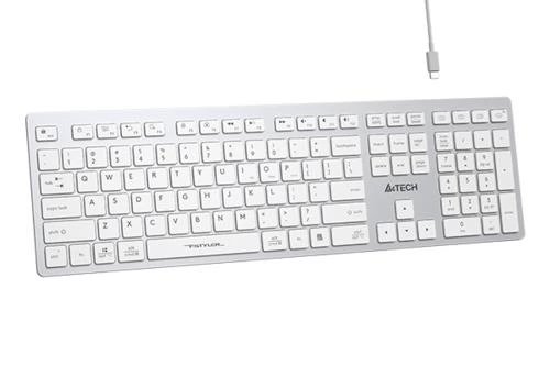 Klavye-A4Tech-Fbx50C-Beyaz-Bluetooth2.4G-Fn-Mm-Sarjli-Tr-Layout-Kktc-2 Klavye A4Tech Fbx50C Beyaz Bluetooth+2.4G Fn-Mm-Şarjlı Tr Layout - Görsel 3