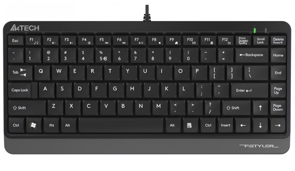 Klavye A4Tech Fk11 Q Mini Siyah Usb Tr Layout KKTC