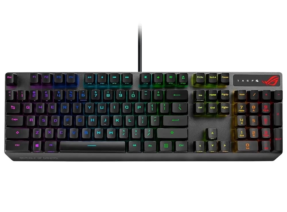 Klavye Asus Rog Strix Scope Rx/Bl Blue Switch Tr Layout KKTC
