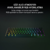 Klavye Gamepower Lyra Rgb 60M Mekanik Red Switch Siyah - Gamepower