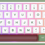 Klavye Royal Kludge R65 Green Sand Chartreuse Switch Us Layout