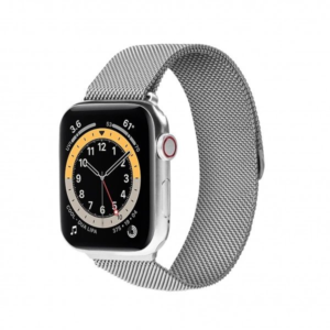 Kordon Zr-Krd-01 Apple Watch  42/44/45Mm Sılver Mıktanıs KKTC