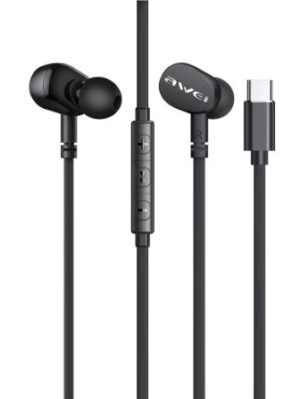 Kulaklik Awei Tc-7 Type-C Si̇yah
