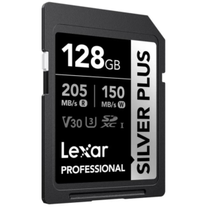 Lexar 128Gb Professıonal Sılver Plus Sdxc Uhs-I 205Mb/S-100Mb/S Kktc