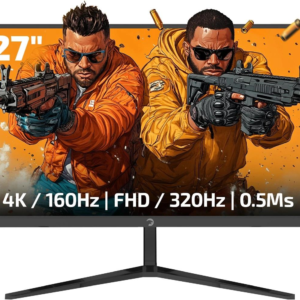Monitor Gamepower 27" Rapid Dual (4K 160Hz/Fhd 320Hz) 0.5Ms Flat