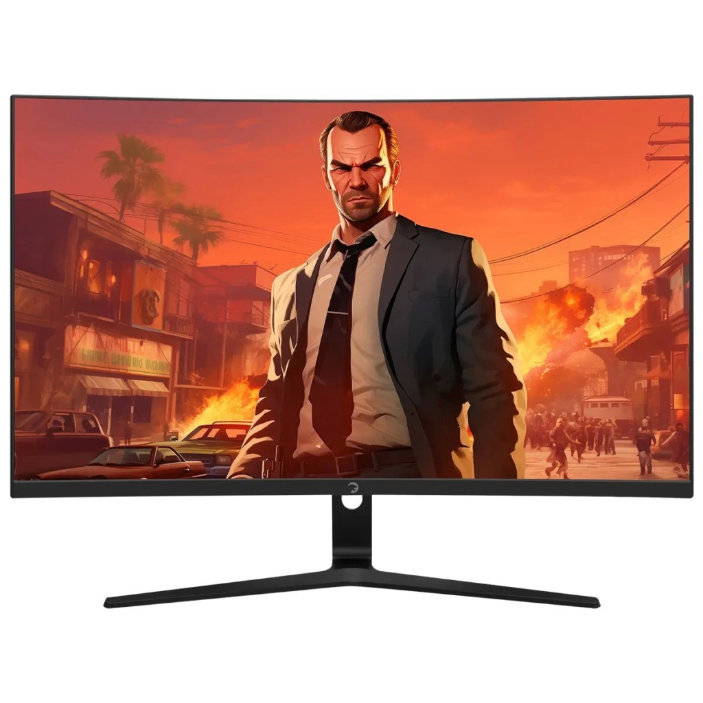 Monitor Gamepower 27" Vivid V80 Curved 0.5Ms 300Hz Hoparlör KKTC