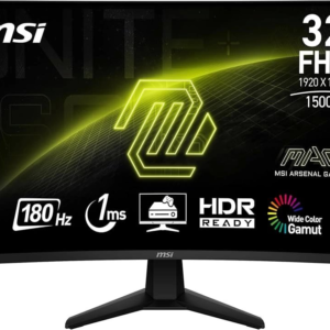 Monıtor Msı 31.5" Mag 32C6 Curved 1500R Va 1Ms 180Hz Fhd KKTC
