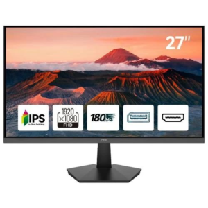 Monitör Npc 27" Md270K-V Curved 180Hz 1Ms Fhd