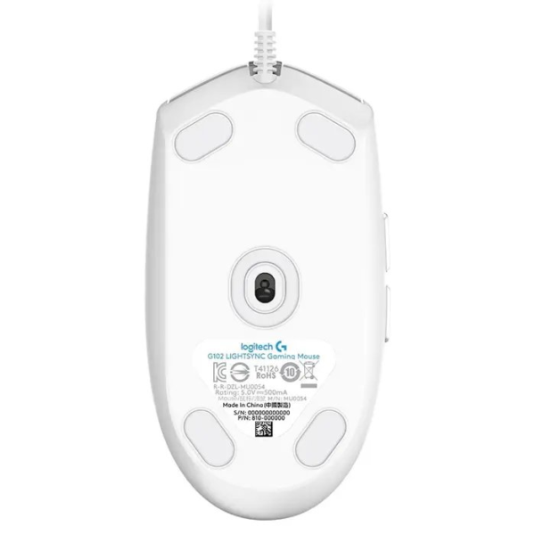 Mouse Logitech G G102 910-005824 8000Dpi 6 Tuş Optik Rgb Beyaz - Görsel 5