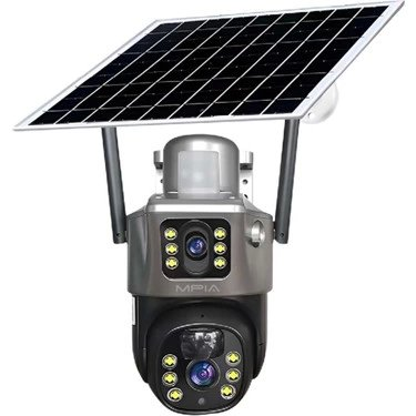 Mpia Mika Dual Lens Solar Ip Smart Camera Waterproof Kktc