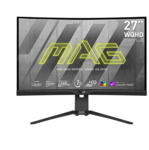 Msi 27" G275Cqrxf Curved 1000R Rapid Va 240Hz 1Ms 2560X1440