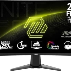 Msi 27" Mag 27C6X Curved 1500R Va 1Ms 250Hz(Oc) Fhd