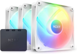 Nzxt Rf-C12Tf-W1 Nzxt F120 Rgb Core White 120 Mm Fan (3'Lü Set) Kktc