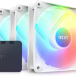 Nzxt Rf-C12Tf-W1 Nzxt F120 Rgb Core White 120 Mm Fan (3'Lü Set)