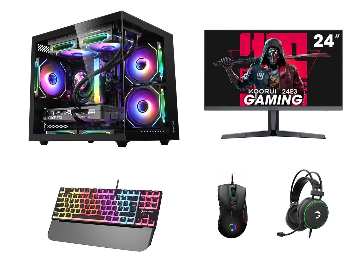 Pc Db3 Ryzen 5 7600/16Gb Ddr5 Ram/8Gb Rtx4060 Ekran Karti/1Tb Ssd/24″