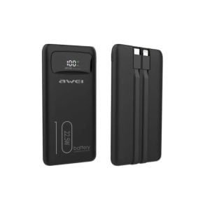 Powerbank P168K 10000Mah Si̇yah Multiple Output 22.5W