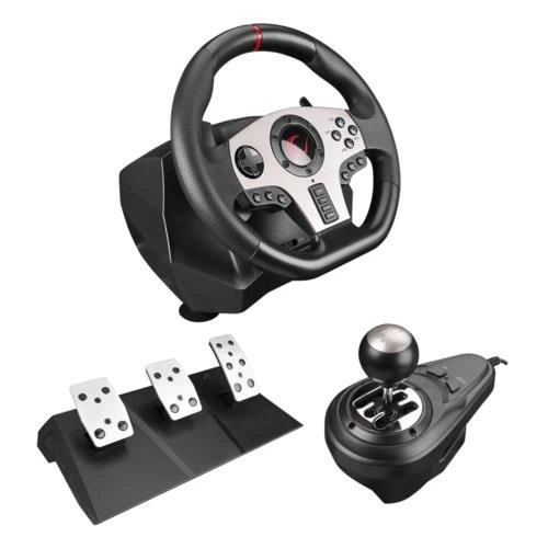 Rampage V902 Gaming Oyuncu Pedal /Vites /Direksiyon Seti Pc Uyumlu KKTC