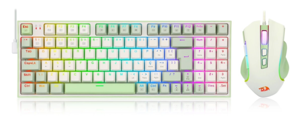 Redragon S134 Gaming Rig Mechanical Keyboard+Mouse Combo Us Layout Kktc
