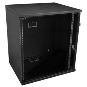 S-Link Sl-U12 Yeni Nesil 12U Soho Rack Kabin W 530Mm D 400Mm Siyah