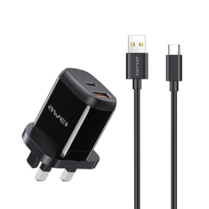 Şarh Ci̇hazi Awei Pd1 Qc3.0/Pd + Usb/Type-C