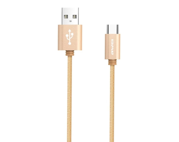 Şarj Kablosu Awei Cl-960 Usb - Type-C Kktc