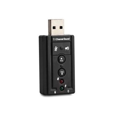 Ses Kartı 7.1 Kanal 3.5 Mm Jack Usb Ses Kartı KKTC