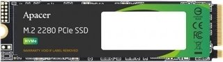 Ssd Apacer As2280P4 1Tb 3000/2000Mb/S Nvme Pcie Gen 3X4 M.2 KKTC