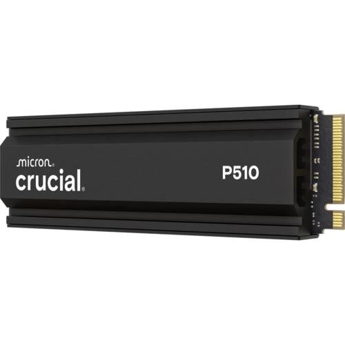 Ssd Crucial P510 1Tb M.2 Nvme Ct1000P510Ssd5 9500-11000Mb/S Soğutuculu KKTC