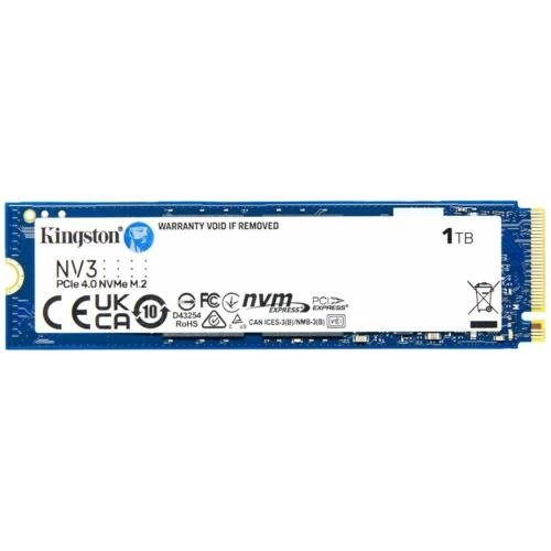 Ssd Kingston Nv3 1Tb Pci 4.0 Nvme Snv3S/1000G 6000-4000 Mb/S KKTC