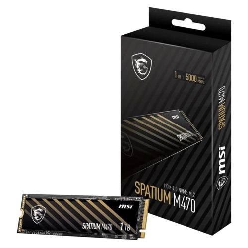 Ssd-Msi-1Tb-Sparium-M470-Nvme-M.2-R6000-W4500-Pcie-4.0-Kktc-2 Ssd Msi 1Tb Sparium M470 Nvme M.2 R:6000 W:4500, Pcie 4.0 - Görsel 3