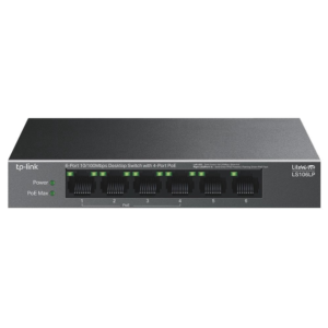 Switch Tp-Link Ls106Lp 6 Port 10/100 4 Port Poe 41W