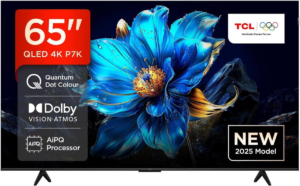 Televizyon Tcl 65" 65P7K Qled 4K Quantum Crystal Google Tv