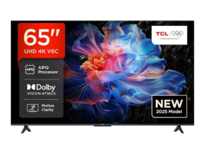 Televizyon Tcl 65&Quot; 65V6C 4K Ultra Hd Google Tv Kktc