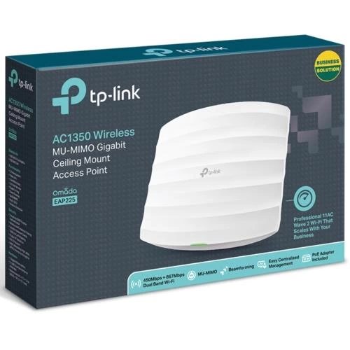 Tp-Link Omada Eap225 Outdoor Ac1350 Dual Band Tavan Tipi