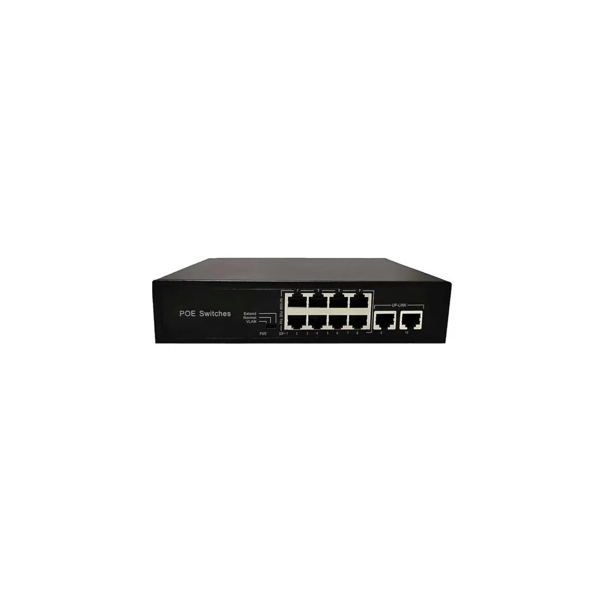 Ttec 10120Pg 8 Port 10/100 Poe 2 Port 10/100/1000 Gigabit Uplink 120W