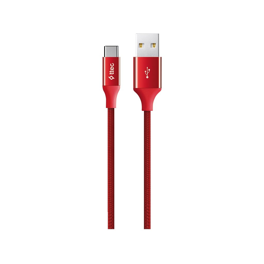 Ttec 2Dk18K Alumicable 120 Cm Type-C - Usb-A Kirmizi KKTC