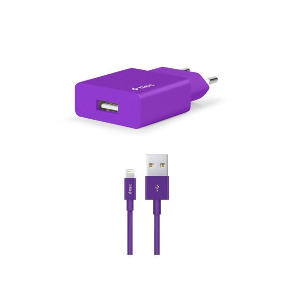 Ttec Smartcharger 2Scs20Lmr Lıghtıng Mor Kktc