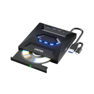 Unitek Harici Dvd-Rw Type-C/A+5In1 Donckin Station Usb-A X2
