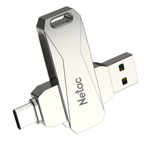 Usb Bellek Netac U782C 128Gb Usb 3.0+Type-C Nt03U782C-128G-30Pn Kktc