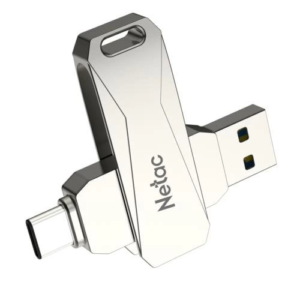 Usb Bellek Netac U782C 64Gb Usb 3.0+Type-C Nt03U782C-064G-30Pn Kktc