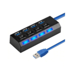Usb Çoklayıcı Usb 3.0 4 Port On/Off Butonlu Ledli Kktc